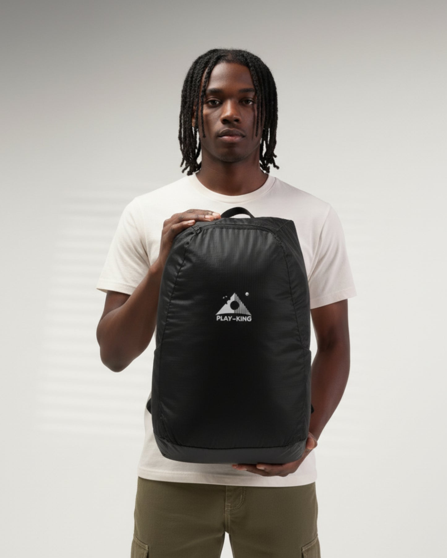 Ultralight Foldable Travel Backpack – Black Edition