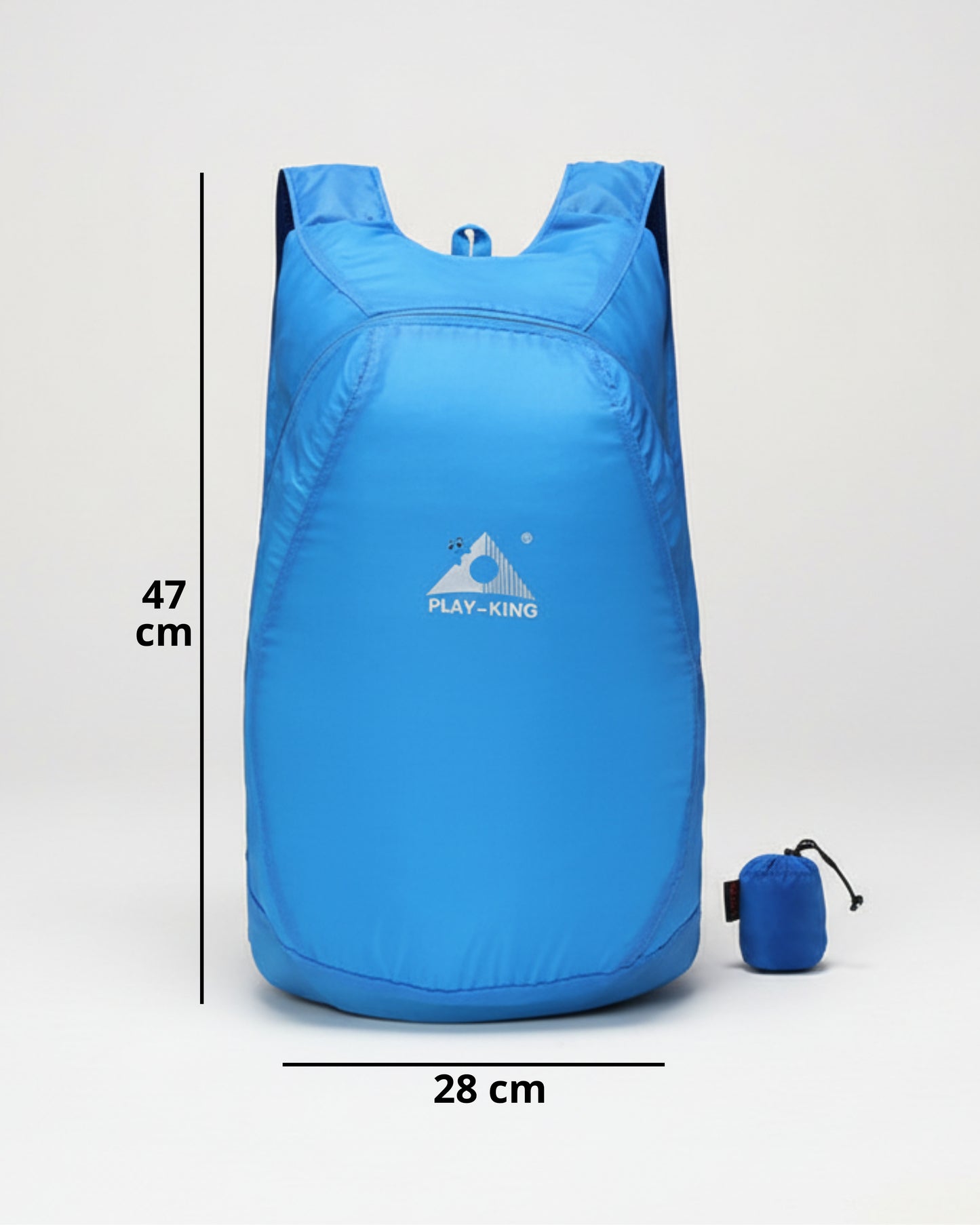 Ultralight Foldable Travel Backpack – Sky Blue